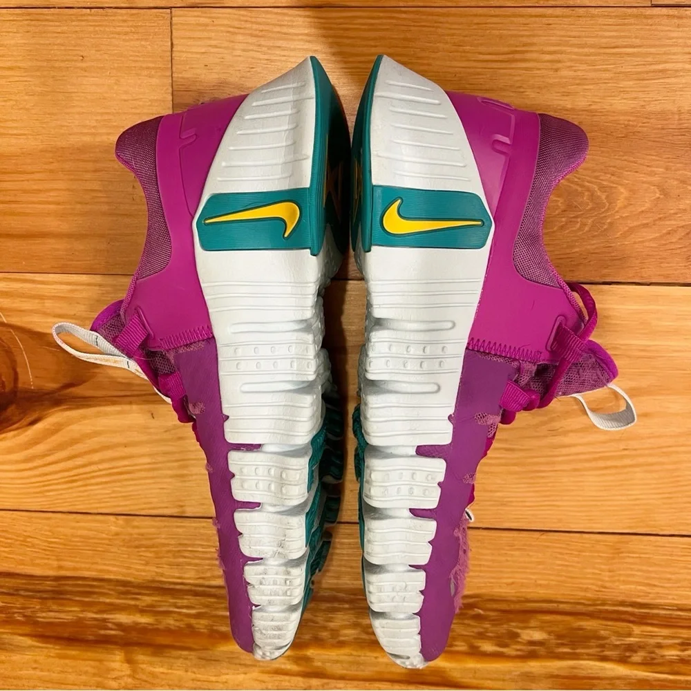 Nike Free Metcon 5 Shoes Women 7.5 Hyper Violet Lazer Orange DV3950-501 Athletic